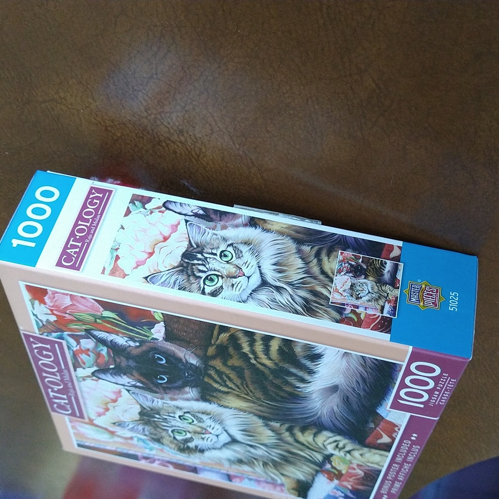 Catology puzzle. Raja and Mulan. 1000 pieces - Picture 2 of 4